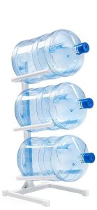 Подставка "A.E.L" на 3 бутыли белая