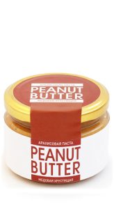 “Арахисовая Паста” – Медовая Хрустящая 220гр