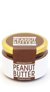 "Арахисовая Паста" - Медовая Какао 220гр