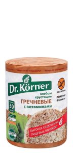Хлебцы Dr.Korner "Гречневые с витаминами" 100 г