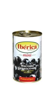 Маслины мини без косточек "Iberica" 300 г ж/б