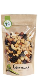 Смесь жареных орехов и изюма "Семушка" 250 г