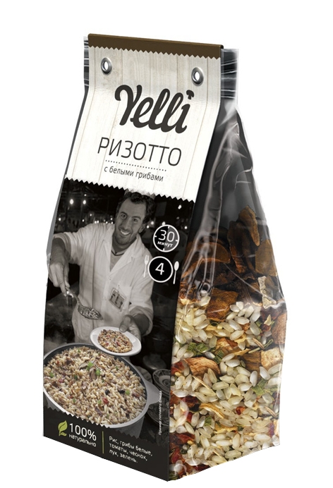 Ризотто с белыми грибами Yelli “Ярмарка” 250 г