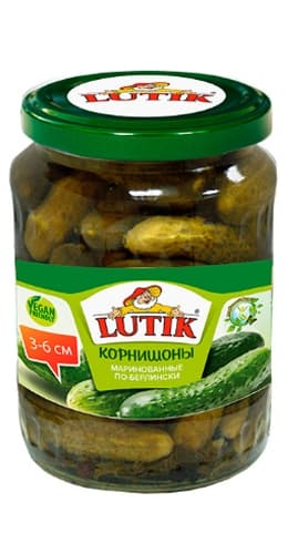 Корнишоны маринованные по-берлински “Lutik” 720 мл