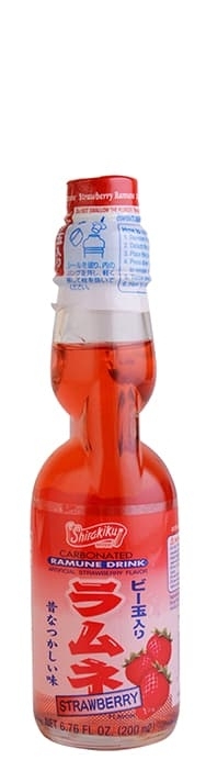 Лимонад RAMUNE – “Lemonade Strawberry” 0.2л