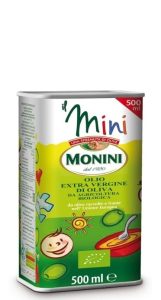 Масло оливковое Monini Extra Virgin IL MINI BIO 0.5л