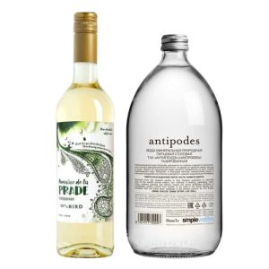 Набор вино б/алк "Домен де ла Прад" Шардоне 0.75л и Antipodes 1л