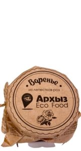 Варенье "Архыз Eco Food" – Чайная роза 300г