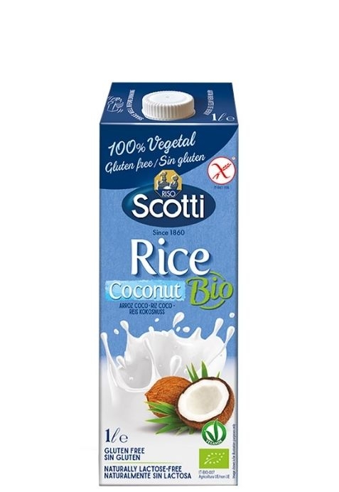 Рисовый напиток с кокосом “Riso Scotti” BIO 1л