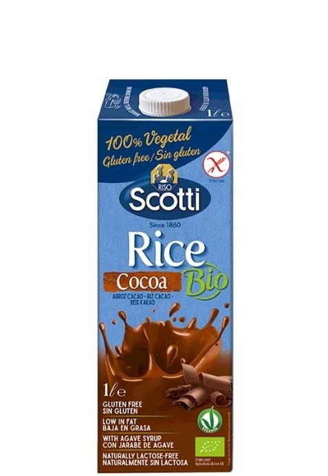 Рисовый напиток с какао “Riso Scotti” BIO 1л