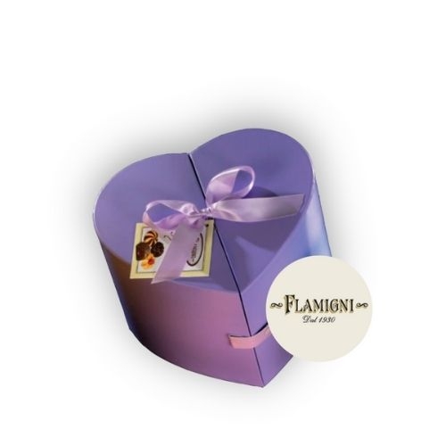 Печенье ассорти к чаю Flamigni в фиолет. подар. коробке 350г