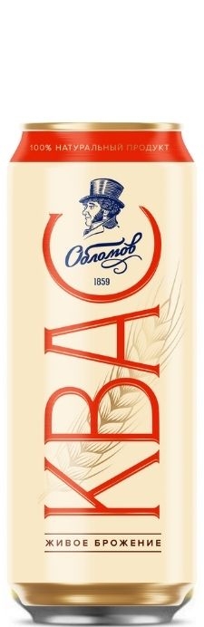 Квас “И.И. Обломов” 0.45л ж/б