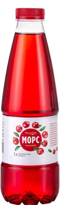 Клюквенный морс Mugo Aquanika 1л