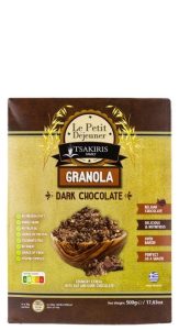Гранола с темным шоколадом хрустящая "Le Petit Dejeuner" 500г