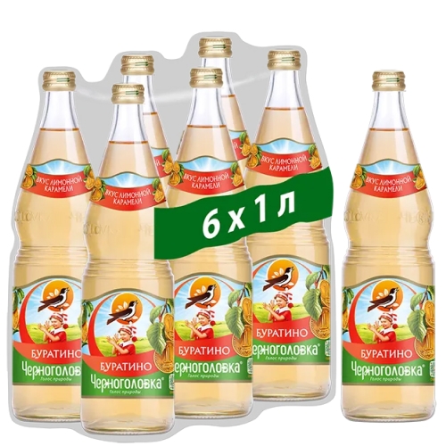 Лимонад Черноголовка – “Буратино” 1л