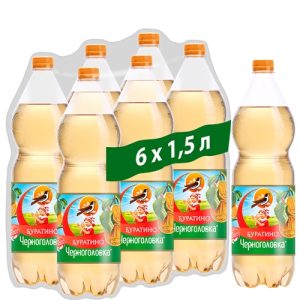 Лимонад Черноголовка - "Буратино" 1.5л