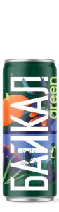 Лимонад - "Байкал Green" 0.33л