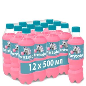 Лимонад Fantola - "Bubble gum" 0.5л