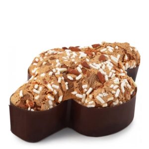 Кулич Bauli "La Colomba" с шоколадом и миндалем 700г