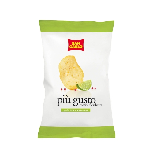 Чипсы картофельные San Carlo (“Сан Карло”) – лайм-перец 150 г