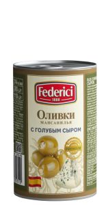 Federici (Федеричи) оливки с голубым сыром 300 г