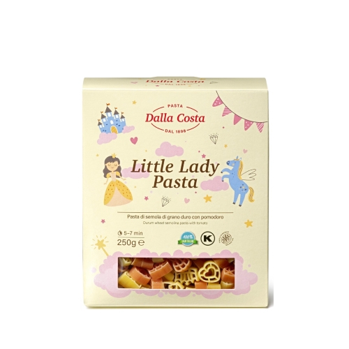 Макароны Dalla Costa "Маленькая леди" с томатами 250г