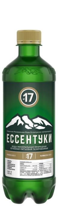 "Ессентуки №17" 0.5л пэт