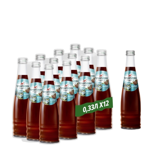 Лимонад Черноголовка – “Байкал” 0.33л