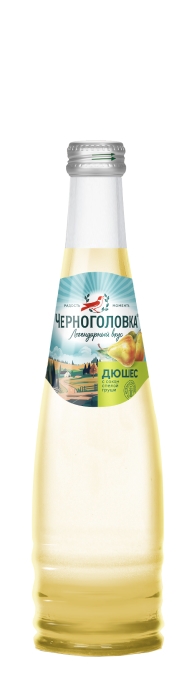 Лимонад Черноголовка - "Дюшес" 0.33л