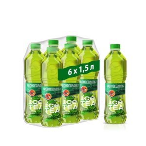 Холодный чай зеленый Черноголовка "Мята-лайм" 1.5л