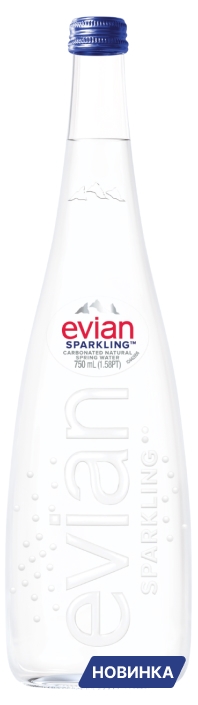 Evian (Эвиан) 0.75л газ.