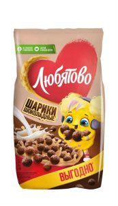 Шарики Любятово шоколадные 500 г