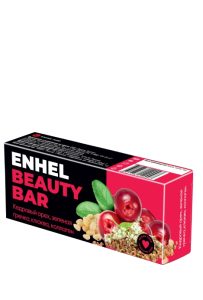 Батончик Enhel beauty bar с клюквой, кедром и зел.гречкой  35г