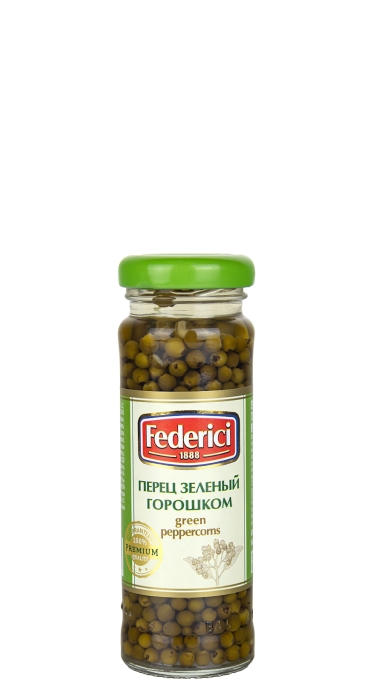 Перец зеленый горошком Federici (Федеричи) 110г