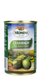 Оливки без косточки Monini (Монини) 300г
