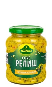 Соус Релиш с огурцами и горчицей Kuhne 350г