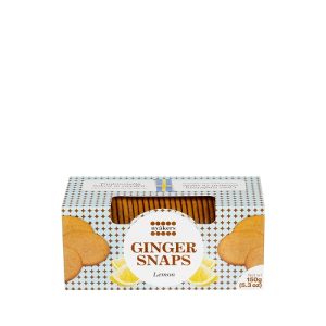 Печенье хрустящее имбирное Nyakers со вкусом лимона 150г