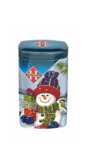 Чай HILLTOP подарок Цейлона "Снеговик с подарками" (символ года) 80г